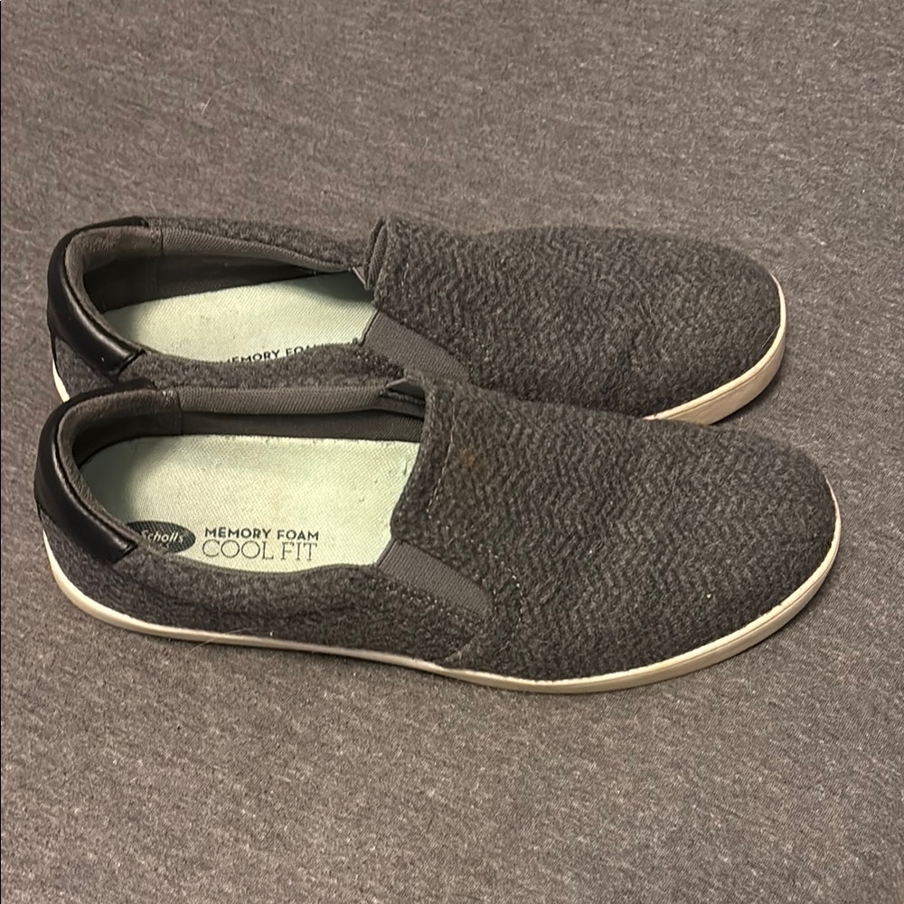 Croft & Barrow Gray Loafers Slip-On Shoes